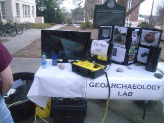 Geoarchaeology Lab Table